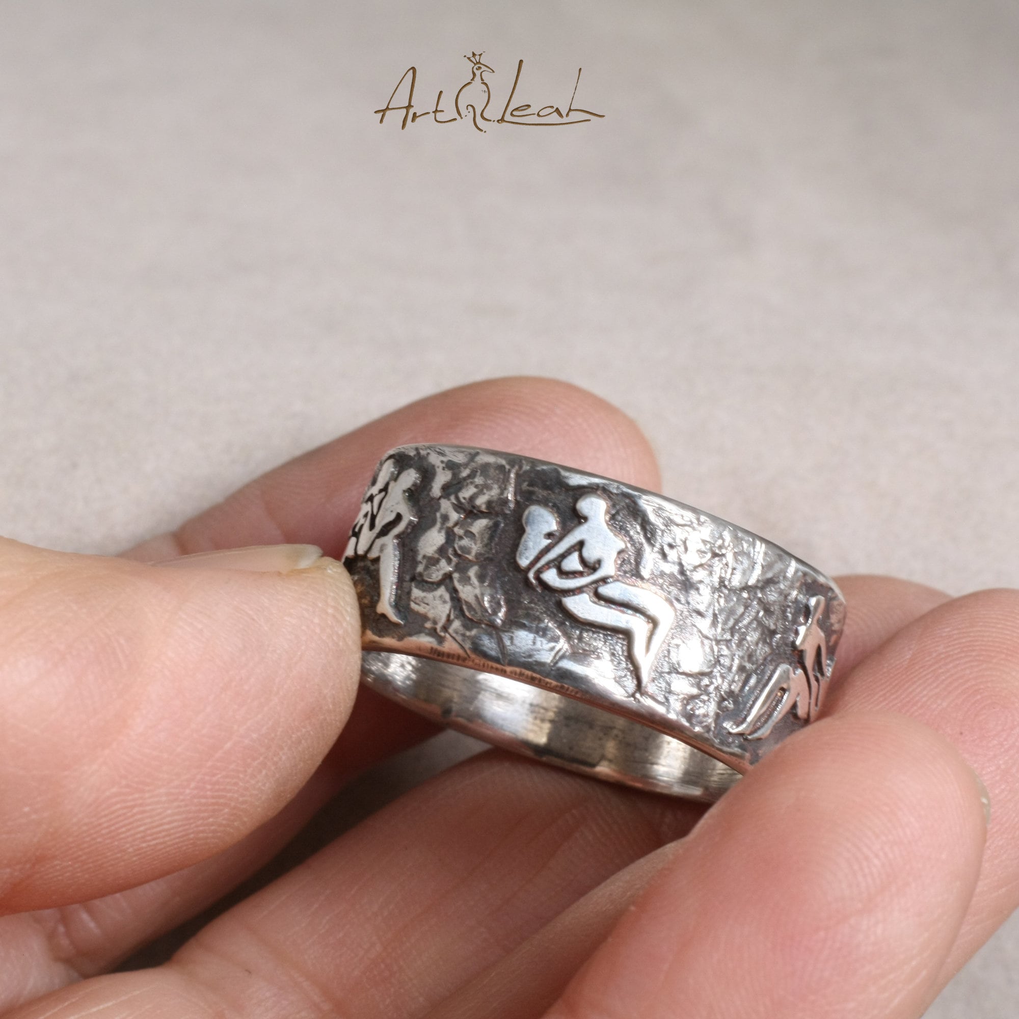 Ancient Heavy Erotic Ring for Men and Women With Couple Sex Life