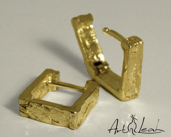 Orecchini A Vite Per Uomo Orecchini A Borchie Quadrati Per Uomo Con Cz - Placcati Oro Bianco 14k, Chiusura A Vite (Screw Back) Orecchini Donna Argento 925 - Foto 6