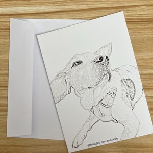 Carte postale A5 avec Ben (le beau)