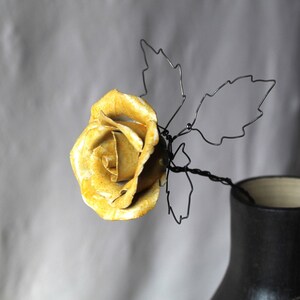 A yellow rose for amazing bouquet -