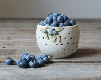 Blueberry - mirtillo -   the bowl for your berries - little