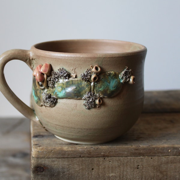 Stoneware Tea Cups Etsy