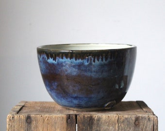 Ramen bowl in blu  - Handmade Ceramics