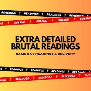 EXTRA DETAILED Straightforward Tarot Readings: Fast Answers, No Fluff. Genuine Psychic Insight & Telepathic Connections