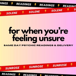 Vous n'êtes pas sûr ? | Tarot et lectures psychiques | Des conseils honnêtes et clairs pour trouver votre chemin