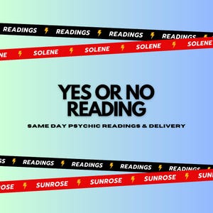 Yes or No Psychic Reading - Same Day Answers - Fast & Accurate Email Reading with Spiritual Guidance