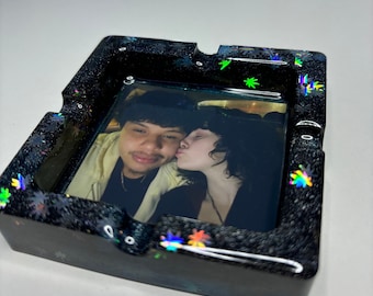 Benutzerdefinierte Paar Foto Aschenbecher - Personalisieren Sie Ihren eigenen!