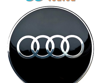 Set 4 Adesivi In Gel Per Coprimozzo - Diametro 60mm - Adesivi Per Cerchioni Auto - Tuning Born To Ride DM007 - 3