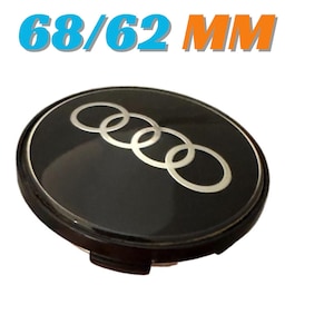 4 pieces 68mm / 62mm Audi wheel center hub caps cover