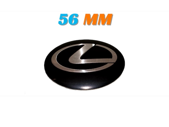 4 Pieces Wheel Center Hub Stickers 56mm Suitable for Lexus With