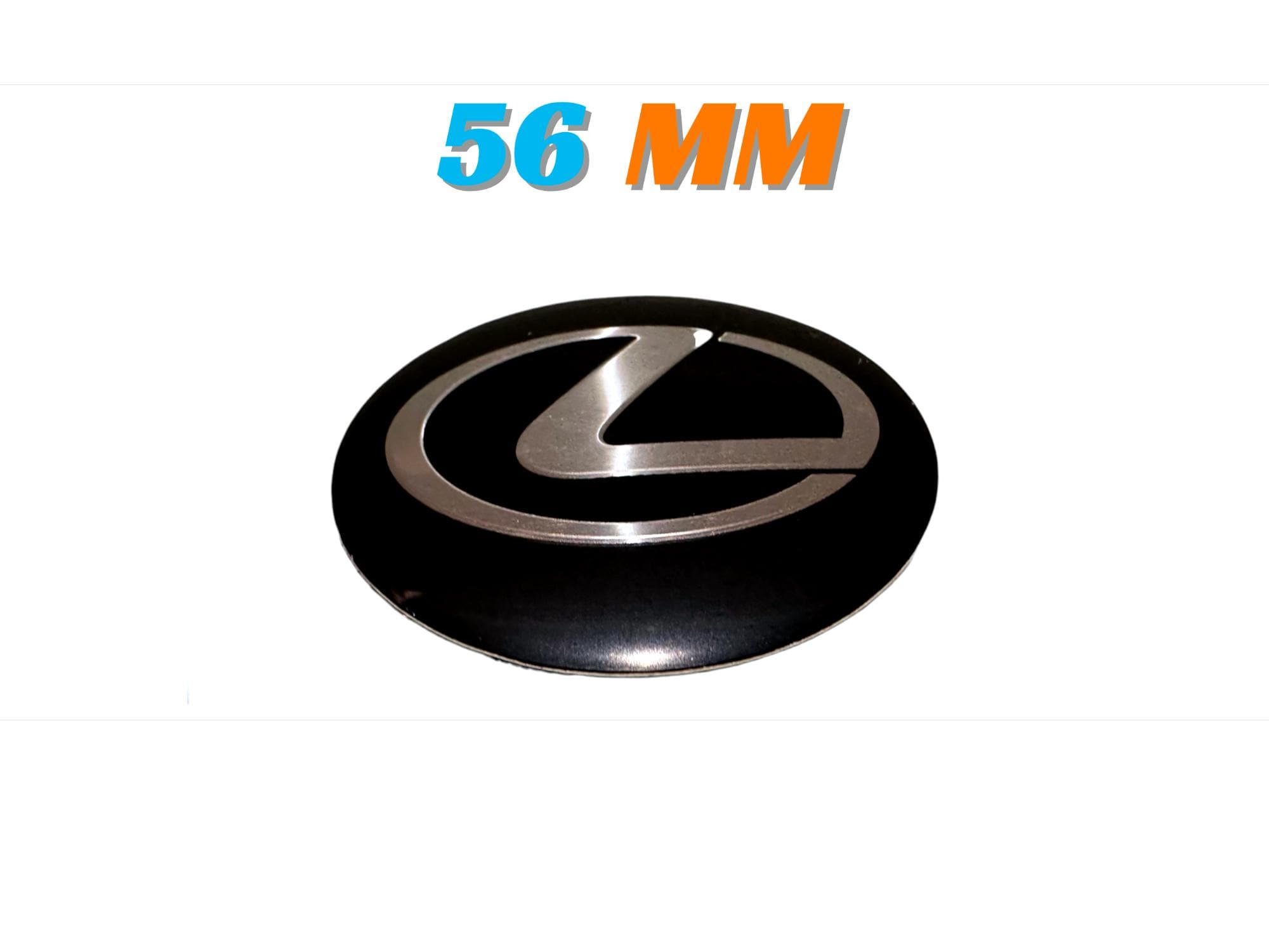 4 Pieces Wheel Center Hub Stickers 56mm Suitable for Lexus With
