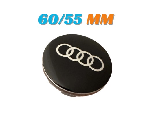 Coprimozzo Auto 60mm ABSOPRO - Set Di 4 Cappucci Nero Per Ruote - 6