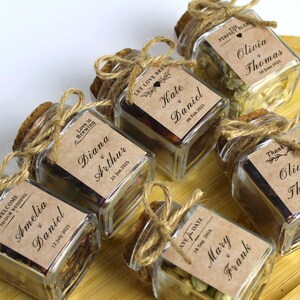 Wedding Favors for Guests, Herbal Tea, Perfect Gift, Bulk Wedding Tea Favors for Guests, Wedding Favors