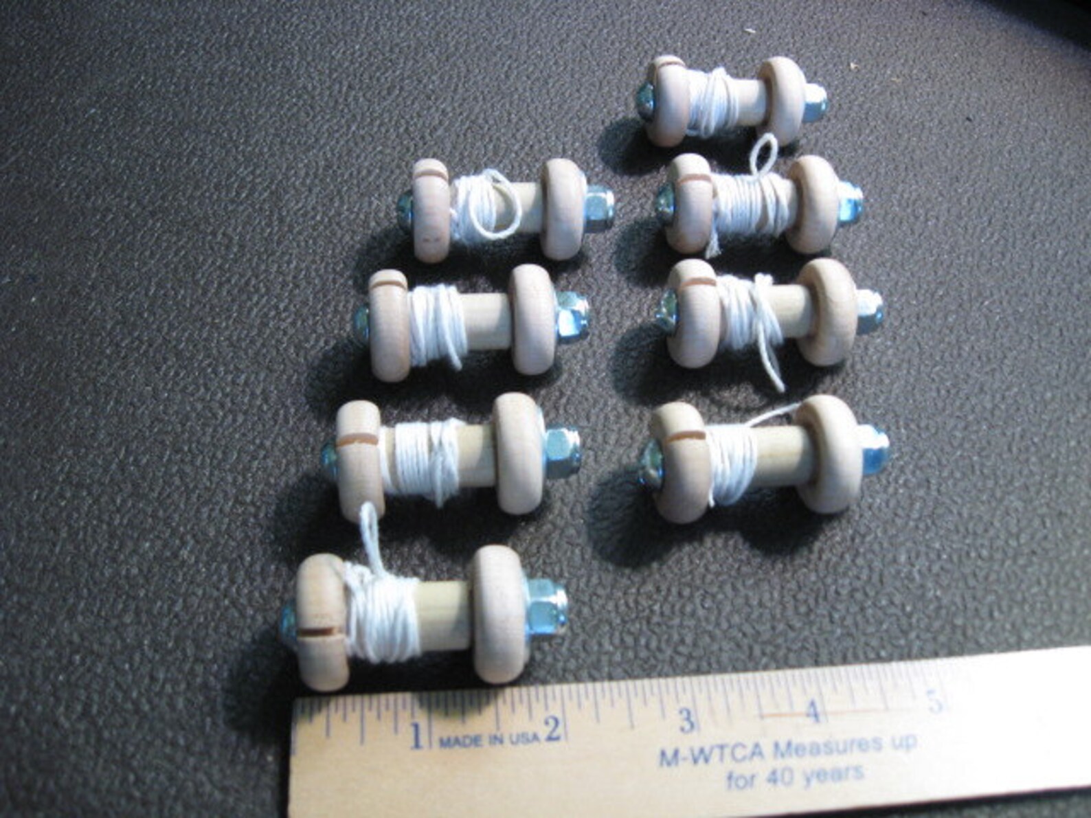 Kumihimo Bobbins set of 8 small size for use with the Etsy