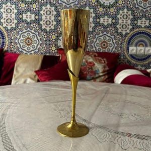 Vintage Brass Cup | Antique Design for Home Decor & Collectibles | Unique Vintage Gift Idea