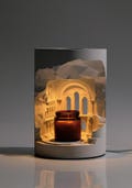 Sunset Candle Warmer Lamp Set - Limited Stock