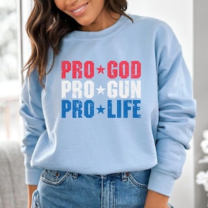 Pro God-tröja - Pro Gun - Pro Life-hoodie - Pro Life - Konservativ tröja - Life Matters-hoodie - Skydda liv Skydda gemenskapen