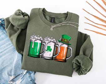 St. Patrick's Day Beer Sweatshirt: Irish Drinking Hoodie