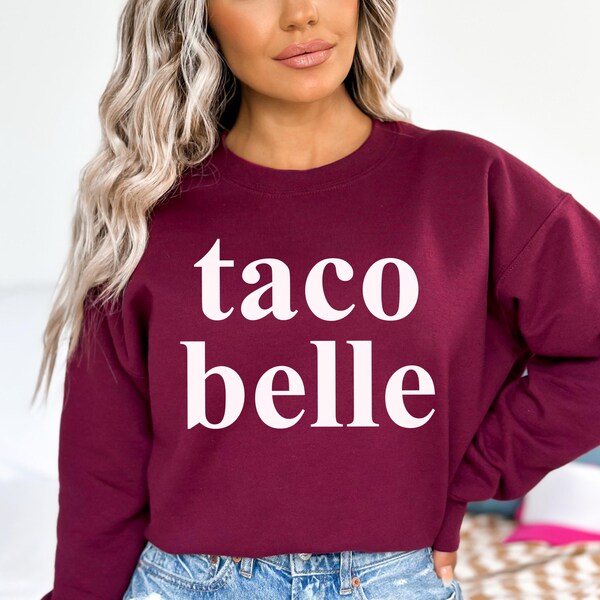 Women's Wideneck Sweatshirt - My Mind On Tacos