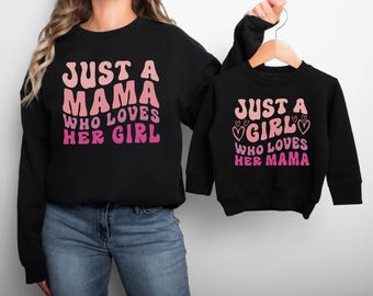 Mama und ich passendes Sweatshirt: Mutter & Tochter Geschenk