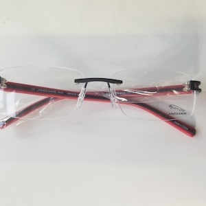 Rimless Glasses frame Menrad Jaguar 39342 - 6102 with original case 55#18 145 00264D