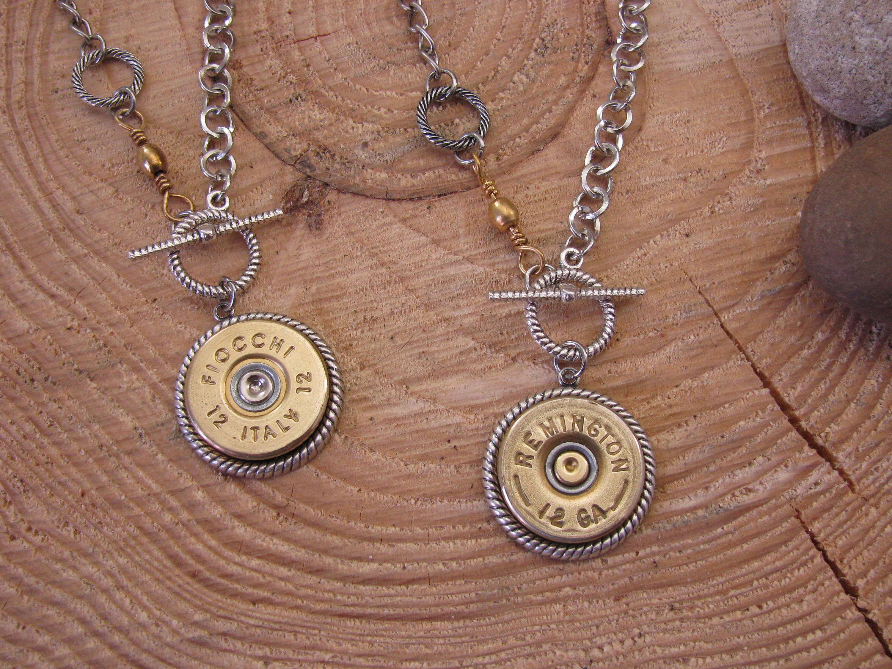 Shotgun Casing Jewelry Bullet Jewelry Brass 12 Gauge Etsy