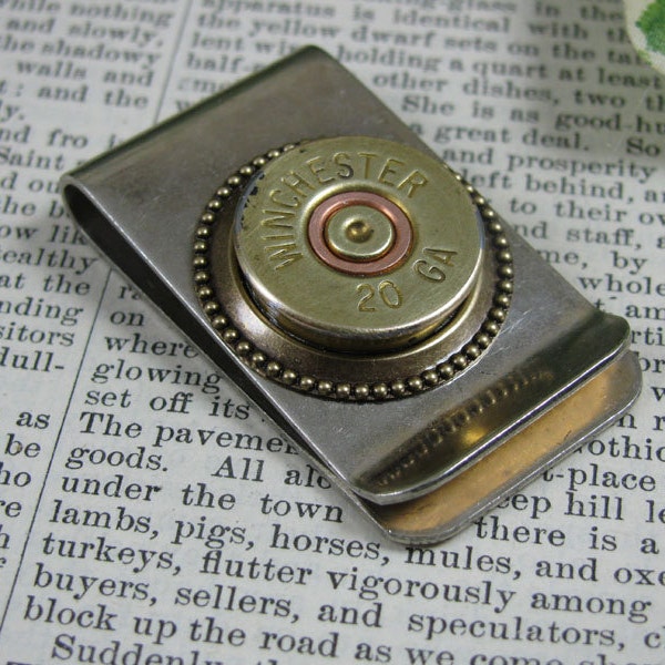 Winchester 20 Gauge Money Clip - Great Gift for any Guy
