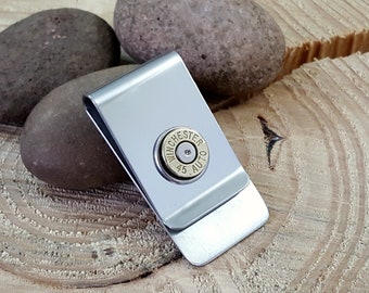 Bullet Money Clip - Men's Accessories - Father's Day - Gifts Under 20 - Stainless Money Clip - BEST QUALITY - Many Calibers to Choose From