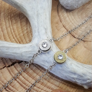 Bullet Jewelry - Bullet Bracelet - Minimalist Jewelry - Dainty & Petite - BEST SELLER - Gifts Under 20 - Chain Bracelet - SureShot Jewelry
