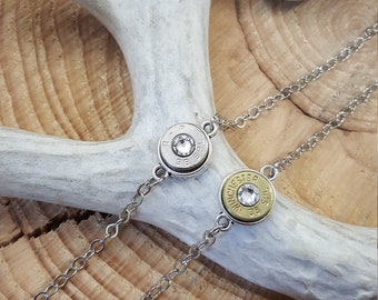 Bullet Jewelry - Bullet Bracelet - Minimalist Jewelry - Dainty & Petite - BEST SELLER - Gifts Under 20 - Chain Bracelet - SureShot Jewelry