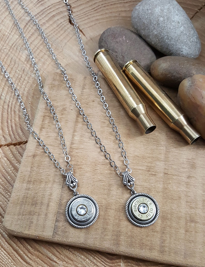 Bullet Jewelry Bullet Necklace BEST SELLER Single Bullet Etsy