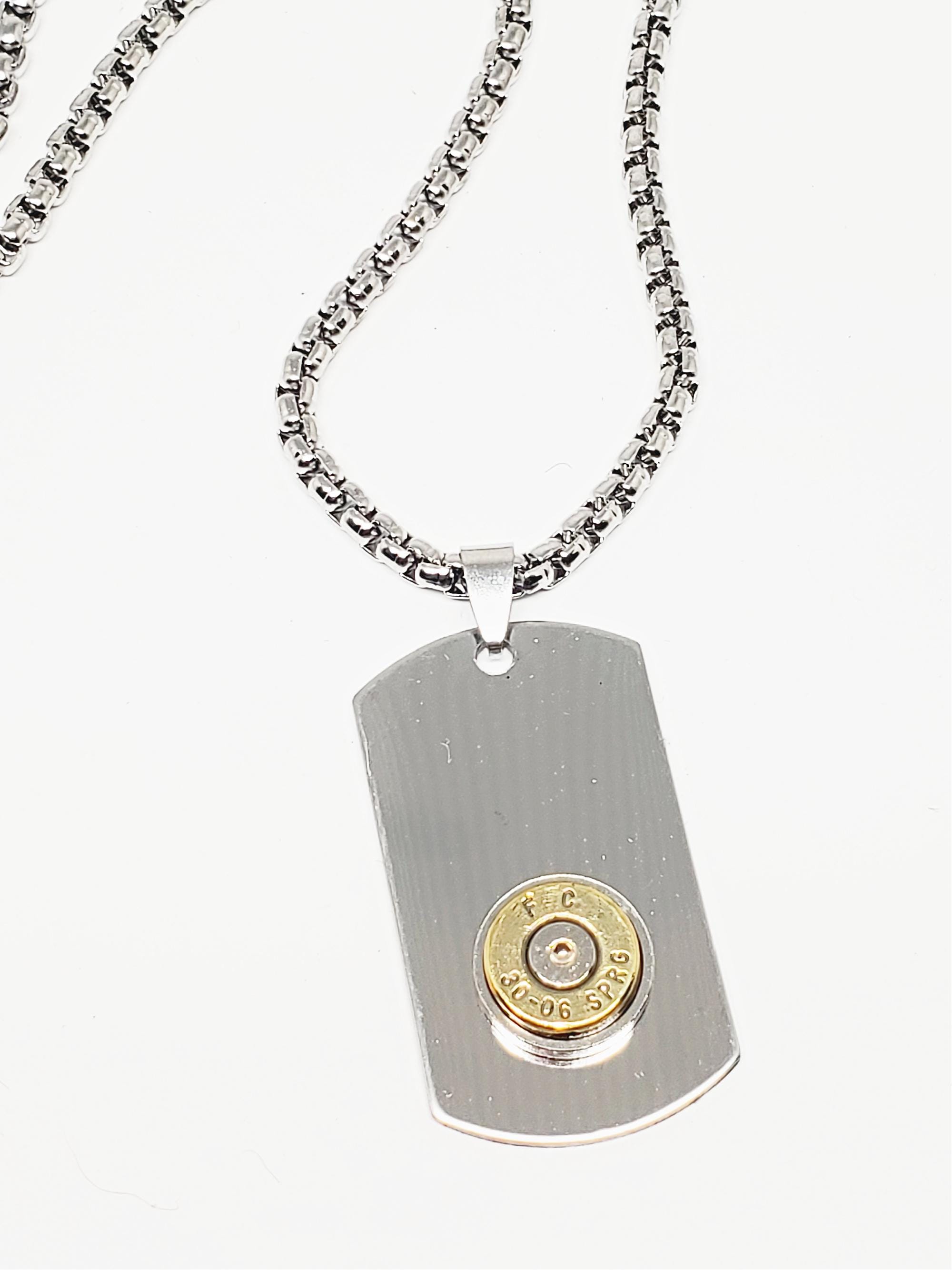 Collier en argent Sterling 925 pour hommes, penden... - Grandado