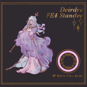 Deirdre // Fire Emblem Acrylic Standee Gold Foil Base