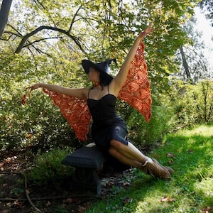Lace Fairy Wings- Handcrafted Crochet Wings