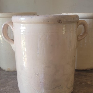 Sardine Pot. Antique Terracotta Pugliese Ceramics. Glazed. Early 20th Century