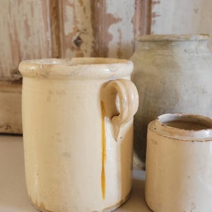 Sardine Pot. Antique Terracotta Pugliese Ceramics. Glazed. Early 20th Century