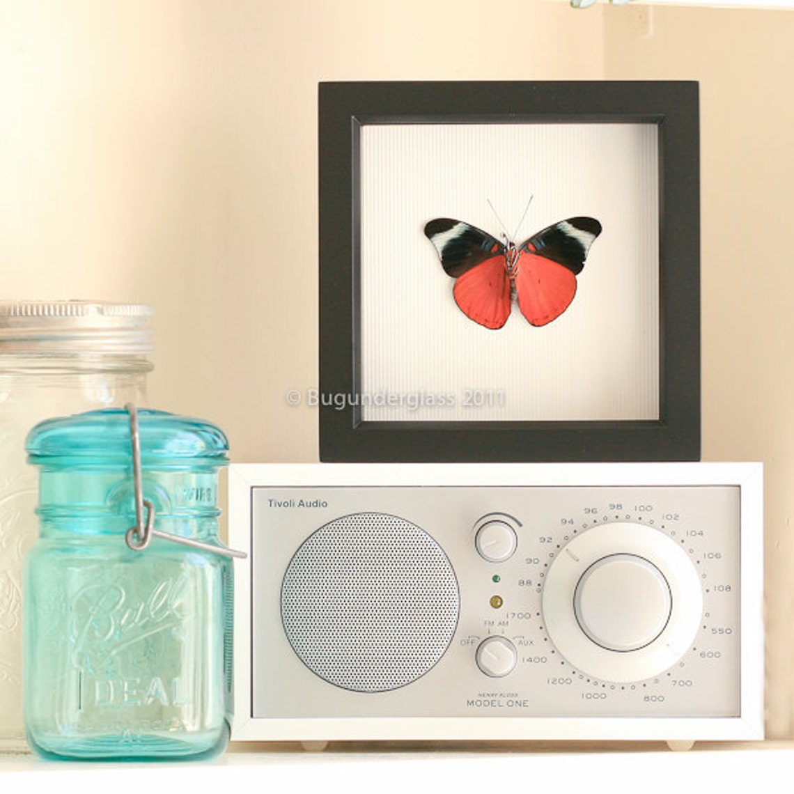 Red Flasher Butterfly Globe main image 1