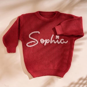 Personalized Baby Name Sweater, childrens sweaters with names, Customized Baby Gifts, kids name sweater gifts, Custom Baby Sweater with Name
