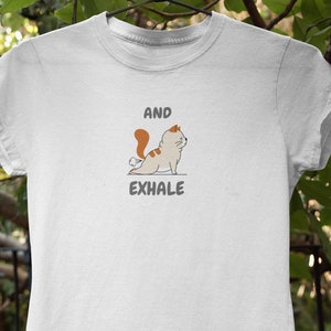 E camiseta Exhale, camiseta Peace, camiseta Positive Vibe, camiseta com citação positiva