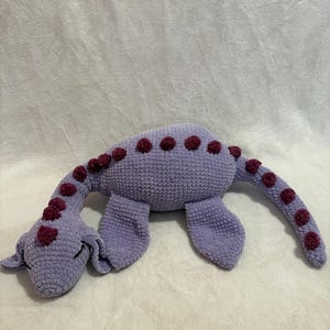 Crochet Nessie monster