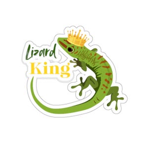 Lizard King Sticker