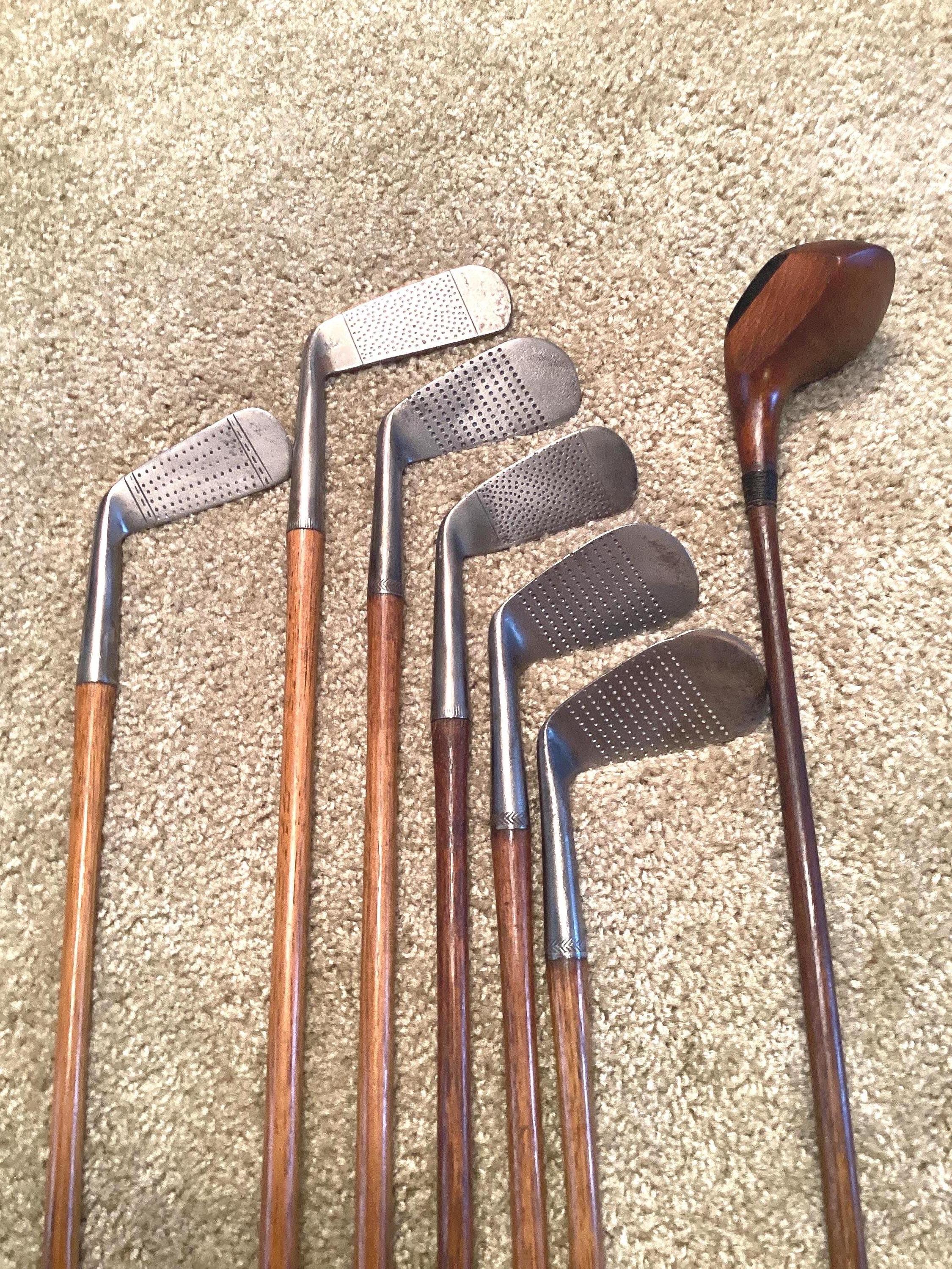 Antique hickory golf clubs - Etsy 日本
