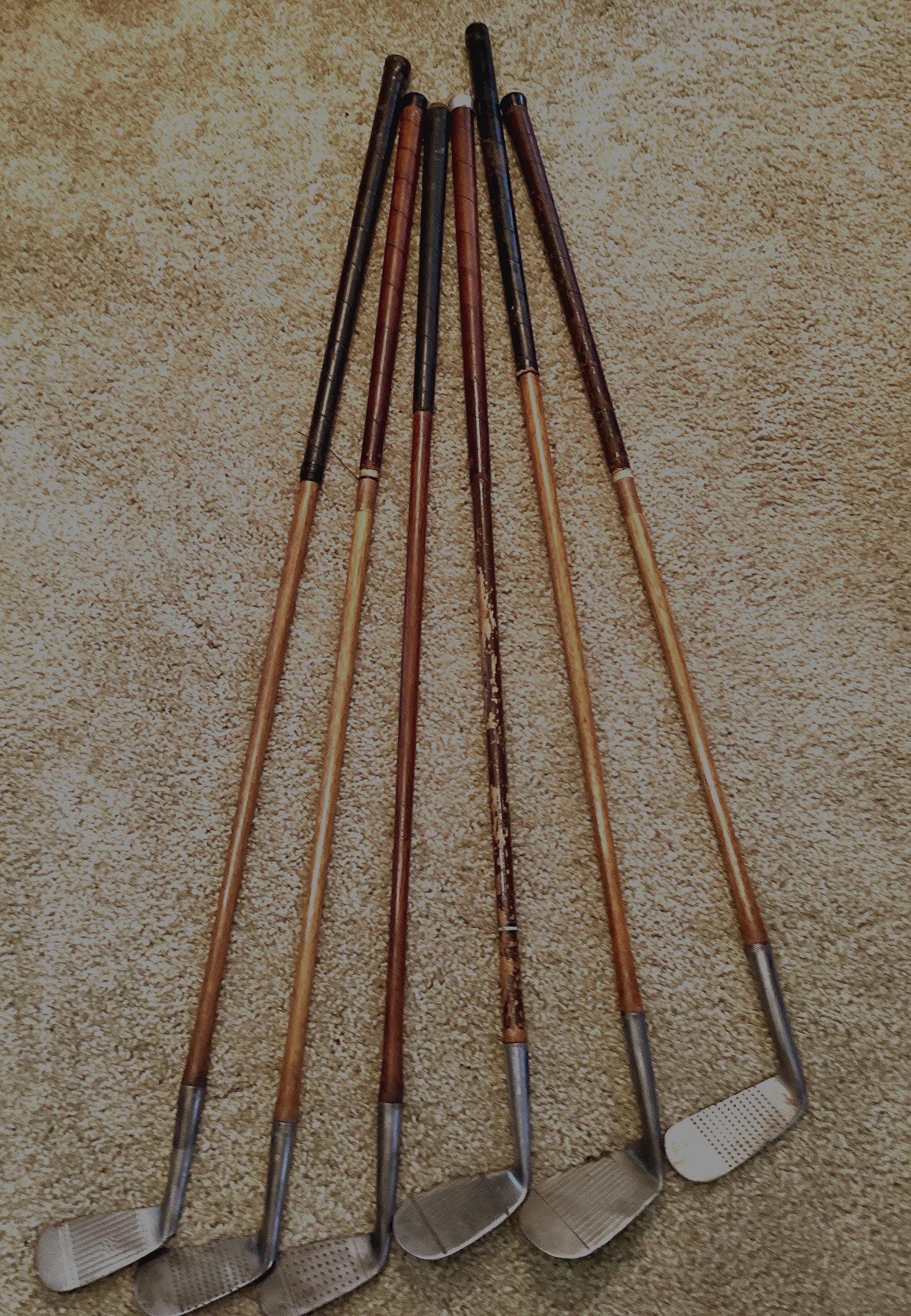Antique wood shaft golf club - Etsy 日本