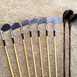 Jug Mcspaden Hexagonal Shaft Golf Set: Wilson Irons & Rivolta Woods