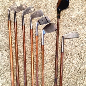 Antique wood shaft golf club - Etsy 日本