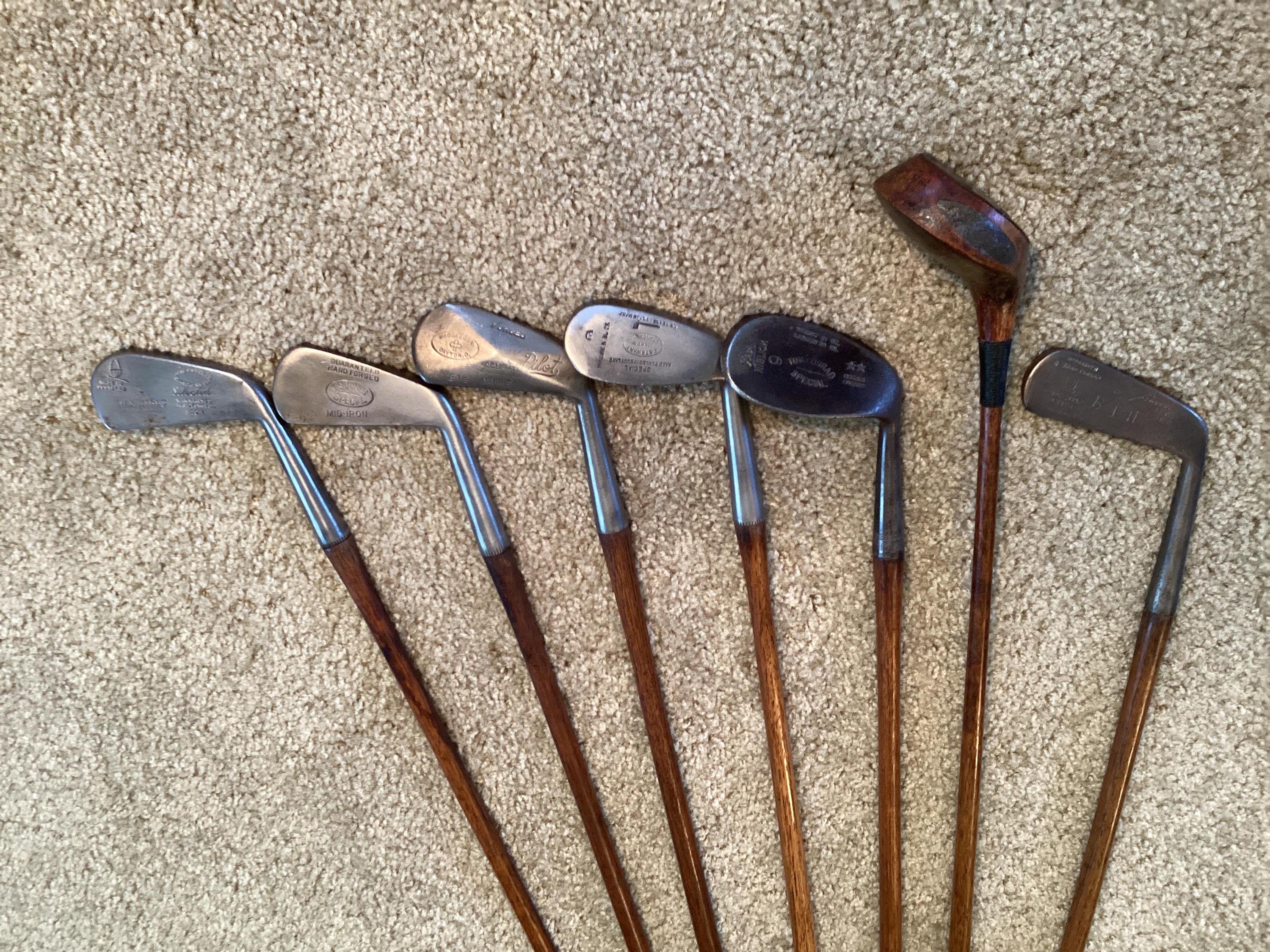 Antique hickory golf clubs - Etsy 日本