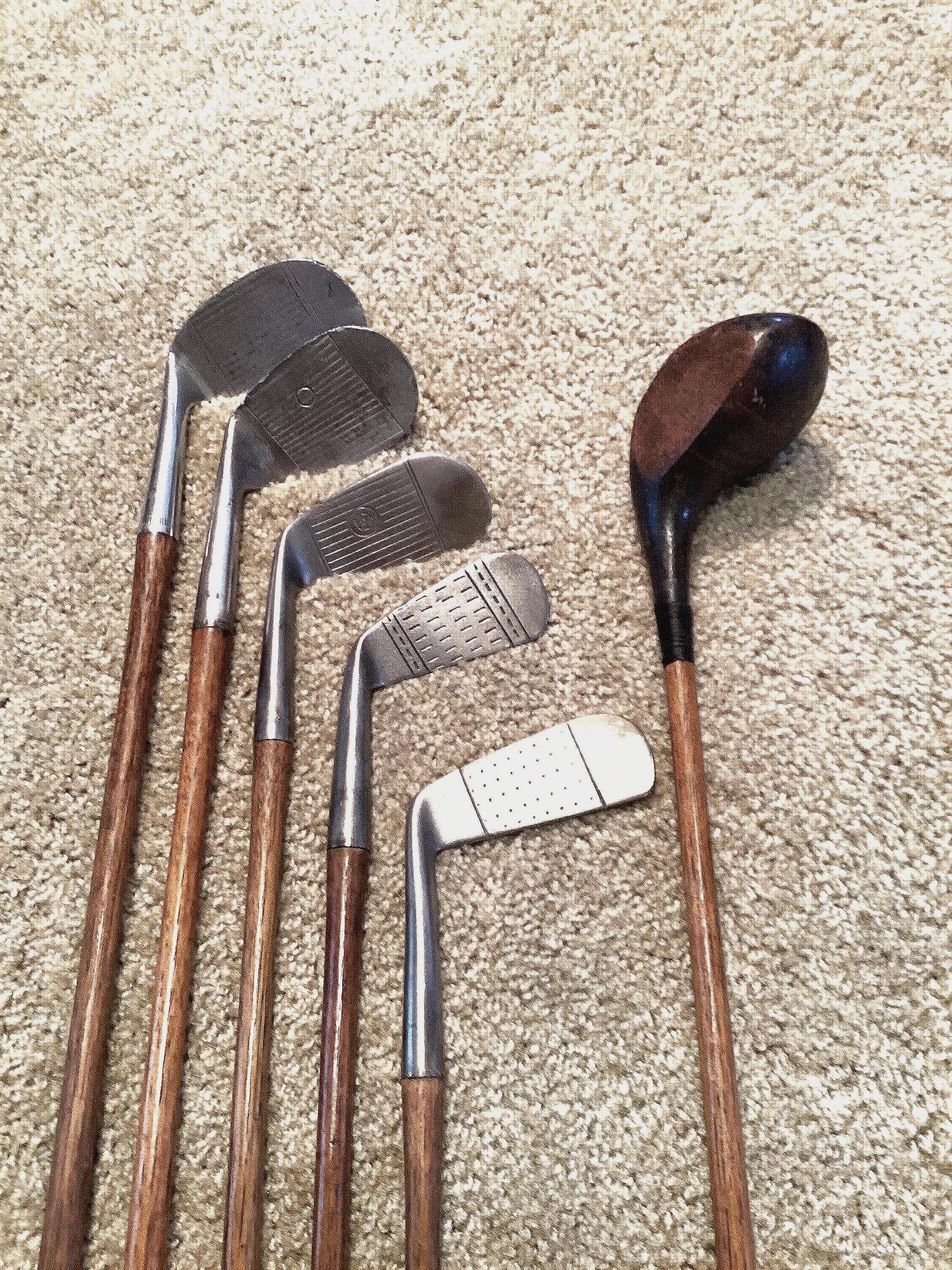 Antique wood shaft golf club - Etsy 日本