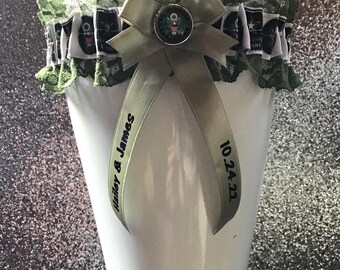Liga de graduación personalizada del Ejército de los Estados Unidos para bodas y bailes de graduación