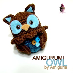 Hibou Amigurumi - Patron PDF