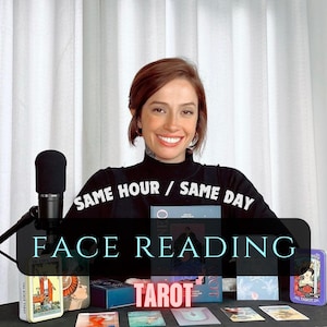 Psychic Face Reading & Tarot Analysis from Photo - Same Day